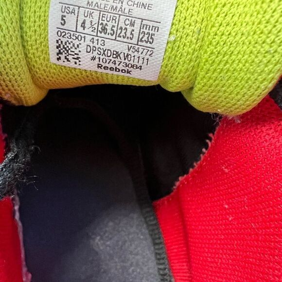 Reebok ATV19 CrossFit Running Shoes 023501 413 Red White Black Men’s Size 5 US - Picture 7 of 7